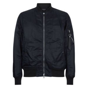 Venta al por mayor Nuevo Diseño Venta Caliente Personalizado Moda Hombres Premium Negro Cremallera Completa A Prueba de Viento Chaquetas Bomber - Product Image 6