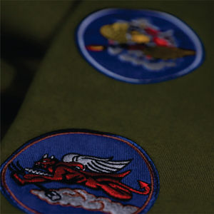 Logotipo personalizado 60% algodón 40% poliéster 350 GSM polar Chenille bordado verde oliva TA Sudadera con capucha - Product Image 6