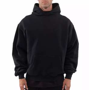 Ventes en gros de sweats à capuche surdimensionnés pour hommes, brodés, en coton 100%, doux, chauds, pour un usage quotidien en hiver - Product Image 4