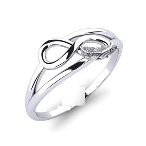 Bague à clous empilable en argent 925 de haute qualité pour femmes, bijou minimaliste pour tenues tendance, disponible au meilleur prix - Product Image 5