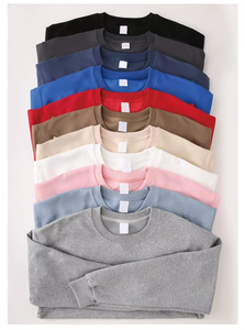 OEM ODM Service Autumn Warm Fleece <b>Sweatshirt</b> Bulk Manufacturer Custom Embroidered Crew Neck <b>Sweatshirts</b> Digital - Product Image 4