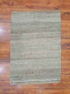 Tapis en Jute de qualité supérieure, fait à la main, festonné de Designer, Rectangle, 100% - Product Image 4