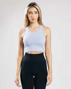 Lounge Wear <b>Women</b> Tank <b>Top</b> Soft Cotton Fabric Comfortable Fit OEM Factory Supply - Product Image 1