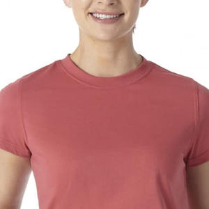 Camisas de trabajo de oficina de manga corta para mujer personalizadas con bordado de impresión para proveedor de uniformes de negocios corporativos - Product Image 4