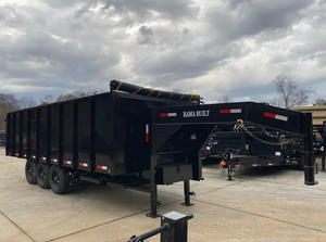 รถเทรลเลอร์รถดัมพ์ไฮดรอลิกสำหรับงานหนักรถดัมพ์สำหรับงานหนัก - Product Image 2