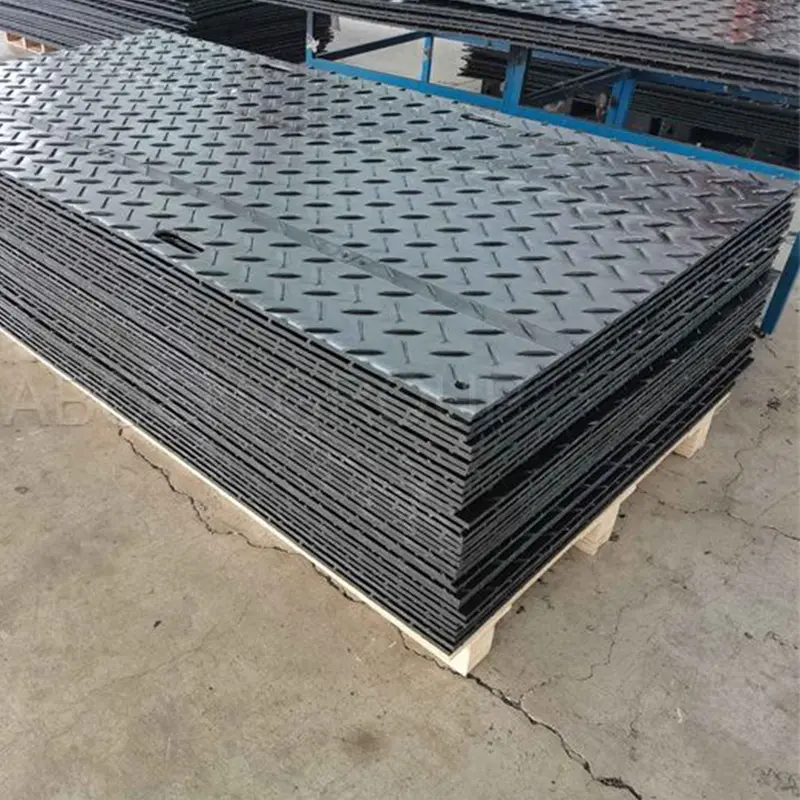 UV resistance 4x8ft HDPE protection flooring mat composite plastic construction ground cover mats price