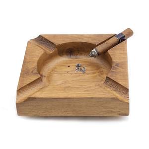 Nouveau design triangle snoker accessoires cendrier en bois prix bon marché cendrier en bois fait main pour fumer des cigarettes - Product Image 3