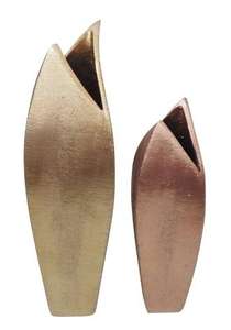 Jarrón de Flores Moderno Hecho a Mano de Aluminio, Estilo Costero, con Recubrimiento de Níquel Crudo, Mejor Precio al por Mayor para Decoración del Hogar, Jarrón de Piso para Bodas - Product Image 6