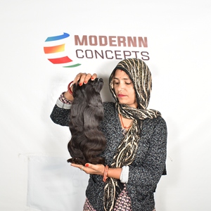 Extensiones alineadas de cutícula cruda virgen India Bodywave de origen proveedor Onda natural vietnamita similar Sin procesamiento químico - Product Image 4