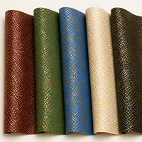 Großhandel Goldfolie Geprägtes PU-Kunstleder für Handtaschen, Bucheinbände, Verpackungen und Modeaccessoires