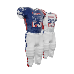 Maillot de football américain pour adultes et enfants Plus Size Breathable Design West Canaan Embroidery Outdoor Sports Mesh - Product Image 3