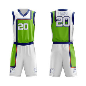Ensemble de maillot de basket respirant de couleur unie tendance, de haute qualité, OEM, taille plus, nouveau, vente en gros pour unisexe - Product Image 3
