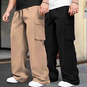 กางเกงคาร์โก้ผู้ชาย ฤดูใบไม้ผลิ/ฤดูร้อน ปี 2025 คุณภาพสูง รับทำโลโก้ สไตล์ลำลอง ดีไซน์ใหม่ เอวกลาง ทรงตรง บริการ OEM พร้อมให้บริการ - Product Image 2