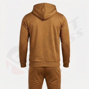 Chándal Deportivo de Invierno para Hombre con Capucha y Logotipo Personalizado de la Mejor Calidad, Transpirable, 100% Poliéster - Product Image 2