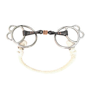 2025 productos de caballos Premium de alta calidad-Western Horse Bits Snaffles Camp Draft Training Bits - Product Image 1