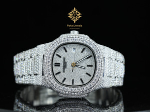 Montres mécaniques automatiques en gros, acier inoxydable, D VVS1, montre en moissanite, testeur de diamants, livraison rapide, usine - Product Image 3