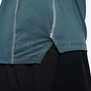 Camiseta Deportiva de Manga Corta para Hombre, de Secado Rápido, Transpirable, Ecológica, de Spandex y Poliéster, para Entrenamiento - Product Image 5
