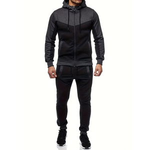 ชุดนักวิ่งเทคโนโลยีกีฬาใส่สบายเสื้อกันหนาวมีซิปสไตล์ใหม่สำหรับฤดูหนาวโลโก้ออกแบบเองเป็นมิตรต่อสิ่งแวดล้อมใช้กลางแจ้ง - Product Image 2