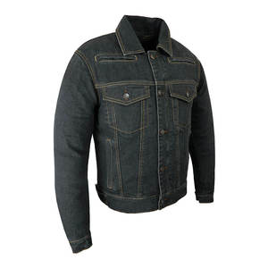 Venta caliente precio barato al por mayor de alta calidad nuevo estilo chaqueta para hombres calle Casual Jeans chaqueta - Product Image 1