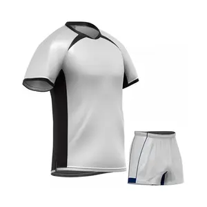 Meilleures ventes : Uniformes de rugby personnalisés en polyester, haute qualité, impression par sublimation, kits d'équipe avec logos, antibactériens, 340g - Product Image 3
