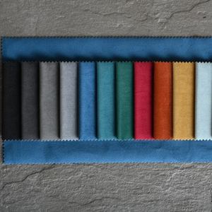 Tissu d'ameublement en polyester de haute qualité, texture velours, doux, 100% polyester, tissé, pour canapé, poids moyen, 260 GSM - Product Image 2
