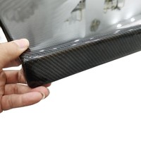Plaque en nid d'abeille en tissu Nomex en fibre de carbone composite personnalisé Panneau sandwich en aluminium pour revêtement de sol/portes/terrasses en fibre de carbone