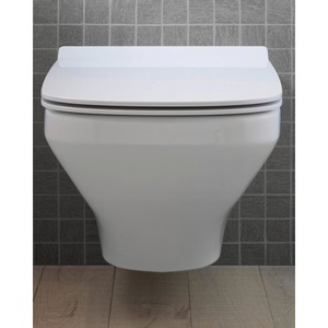 Inodoro Suspendido DURAVIT DURASTYLE, Diseño sin Borde, Color Blanco, para Baño - Product Image 5