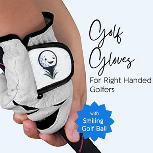 OEM unisex ถุงมือกอล์ฟหนังแท้100% คุณภาพพรีเมี่ยมทนทานพร้อมโลโก้ที่กำหนดเองสำหรับกีฬา - Product Image 2