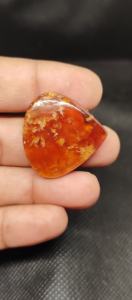 Grenat Hessonite Naturel de Qualité, Forme Poire, Cabochon Plat, Pierre Précieuse Brune en Vrac, Meilleure Vente, Vente en Gros Direct Fabricant, Achetez Maintenant - Product Image 2