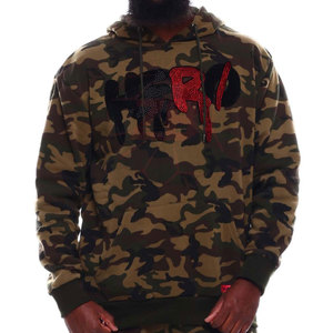 Survêtements d'hiver légers pour hommes Qualité supérieure Vêtements de jogging avec strass Motif solide Vêtements de vente en gros écologiques - Product Image 5