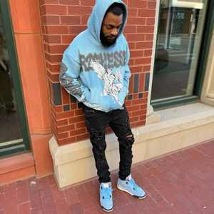 Ropa de invierno para hombres Sudaderas con capucha casuales de color sólido Sudaderas CON CAPUCHA DE MODA Sudaderas con capucha ajustadas para hombres - Product Image 5