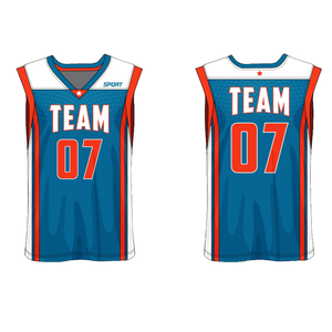 Maillot de basket-ball 100% polyester de qualité supérieure super respirant à séchage rapide pour adultes impression par sublimation grande taille pour l'entraînement d'été - Product Image 5