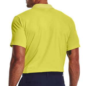 2024 été mode hommes sport polo respirant facile à porter avec impression de couleur assortie 100% coton pour Fitness - Product Image 4