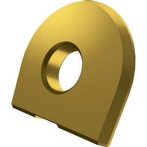 ISO RC 16-FM8330 Inserto de Fresado Indexable con Recubrimiento PVD Dorado, Diámetro de Orificio de 5 mm, Herramientas de Corte y Conformado, Paquete de 10 - Product Image 1