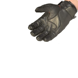 Premium Racing <b>Motorcycle</b> Gloves Black Leather Enhanced Knuckle Protection Touchscreen Capability Ventilated Design Sports Full - Product Image 3