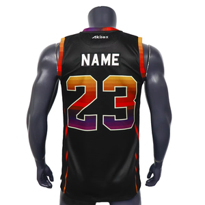 Último Diseño OEM, Uniformes de Baloncesto Juveniles Personalizados Reversibles, Uniforme de Baloncesto Completo para Hombre - Product Image 3