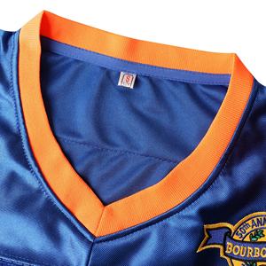 Camiseta de Fútbol Americano para Hombre, 100% Poliéster, Estampado por Sublimación 3D, Logotipo Frontal, Cuello en V, Sin Mangas, Talla Grande, Primavera/Verano/Otoño - Product Image 2