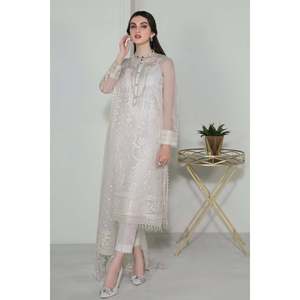 Conjunto de Traje de Mujer en Organza Bordada SF-186 - Product Image 1