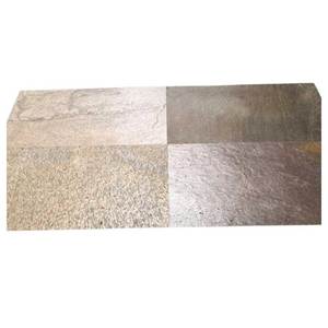 Placage de pierre de mur extérieur moderne de tuile dorée de haute qualité pour l'hôtel extérieur de chambre à coucher et l'usage d'hôpital - Product Image 6