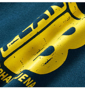 Otoño Invierno Ropa de hombre Marca Impreso Terciopelo Sudadera con capucha Sudadera de manga larga Estilo de pareja suelta - Product Image 5