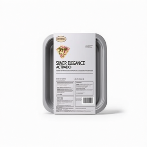 Molde para pastel antiadherente de acero inoxidable (28cm) SILVER ELEGANCE Gris 70428 - Product Image 2