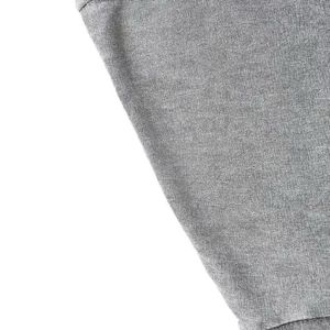Ropa de calle pesada 350GSM en blanco Casual Curling estampado desgastado personalizado ácido lavado hombres camisetas de gran tamaño y conjuntos de pantalones cortos - Product Image 3