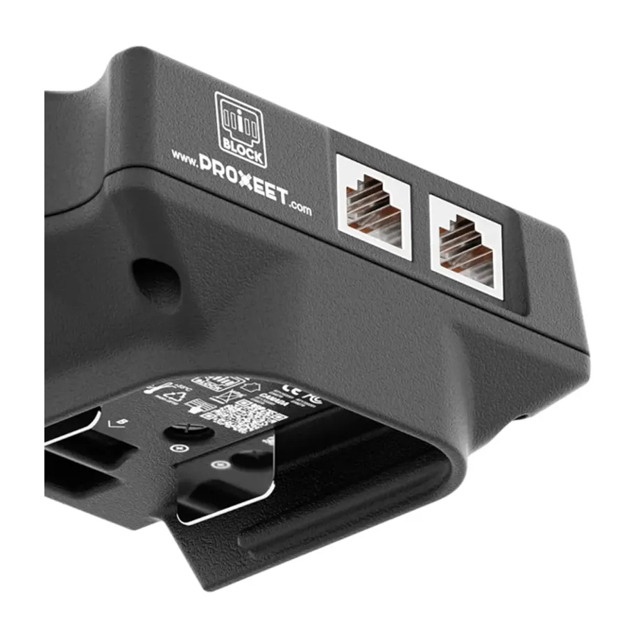 Chi phí thấp xách tay hoạt động màu đen tiết kiệm năng lượng AF/tại 1 Gigabit 25 watts full duplex IP Camera Lan PoE Bộ chuyển đổi