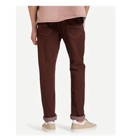 Jean en denim pour homme de haute qualité, coupe droite, nouveau design, style streetwear, grande taille, tendance, délavé, pour l'automne et l'hiver