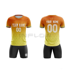 Nuevo diseño creativo de alta calidad, camiseta de fútbol personalizada para hombres, conjunto de ropa de fútbol para hombres, uniforme de fútbol para hombres - Product Image 3