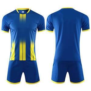 ชุดฟุตบอลสำหรับผู้ชายเสื้อฟุตบอลใส่สบายไม่เป็นก้อนและกางเกงขาสั้นส่งตรงจากโรงงาน - Product Image 2