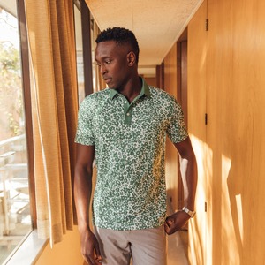 Polo informal de golf personalizado para hombre, camisetas UPF 50 + ODM, fabricante de Vietnam, estampado por sublimación, patrón de logotipo, ropa personalizable - Product Image 6