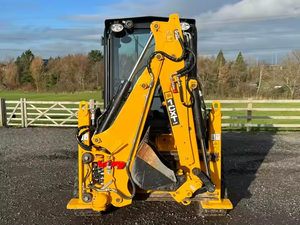 Minicargadora de retroexcavadora JCB 1CXT bastante usada con motor de carga nominal de 4 toneladas y componentes del núcleo del motor - Product Image 5