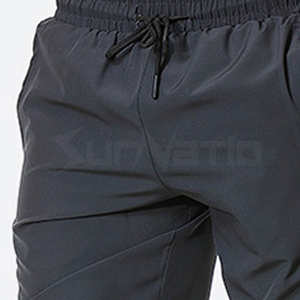 Pantalones cortos de entrenamiento de gimnasio para hombre, pantalones cortos deportivos para correr, logotipo personalizado, pantalones cortos atléticos transpirables de secado rápido para hombre - Product Image 2