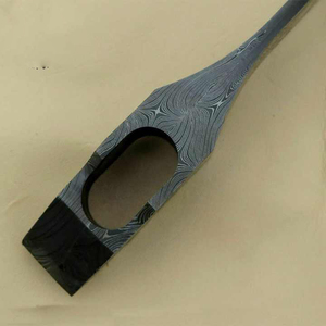 Đa chức năng đầu rìu thép carbon tay giả mạo Damascus thép rìu đầu - Product Image 3